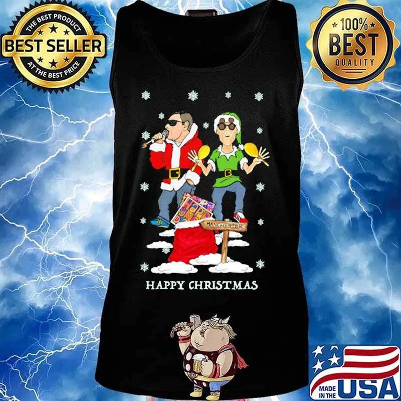 Happy mondays christmas jumper s Tank top