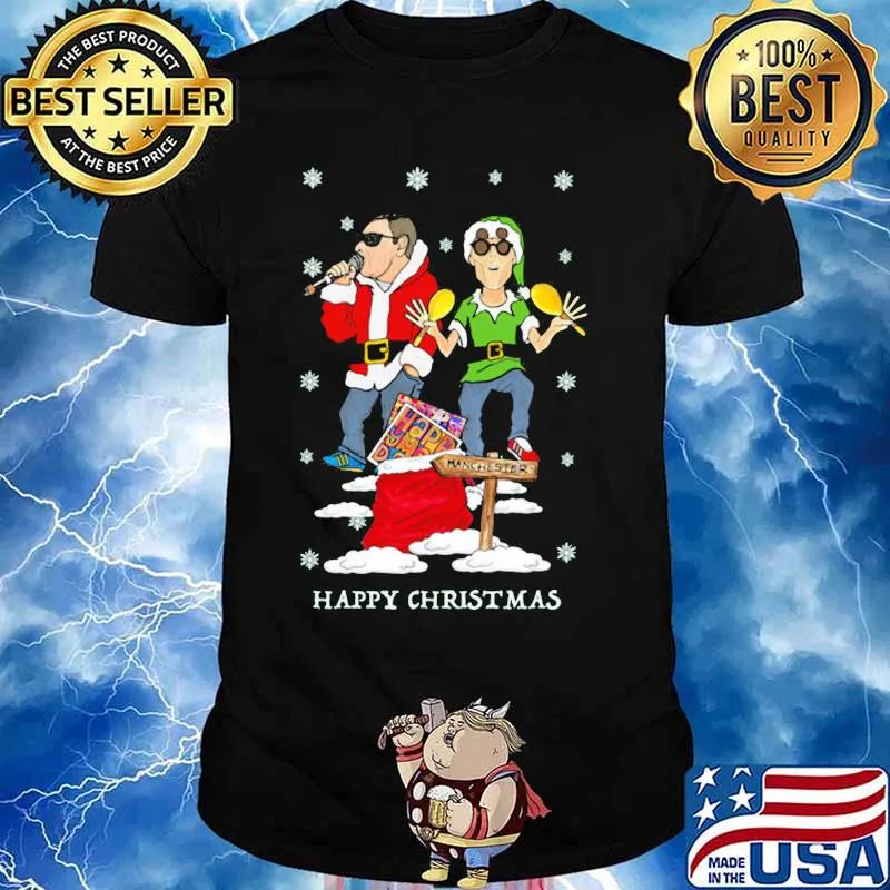 Happy mondays christmas jumper shirt