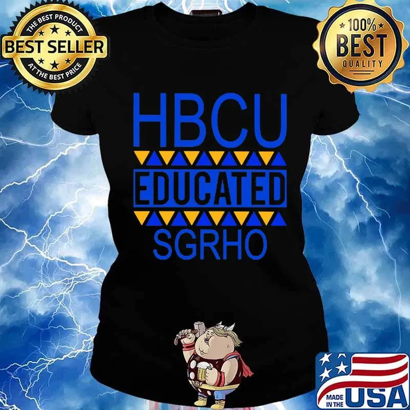 Hbcu educated sgrho styles 80's s Ladies tee