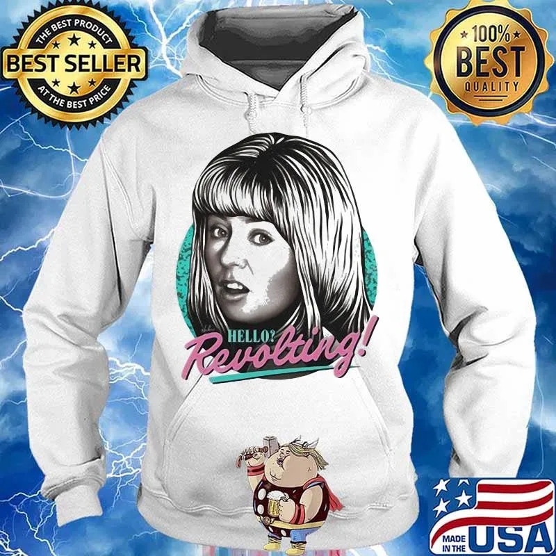 Hello Revolting logo s Hoodie
