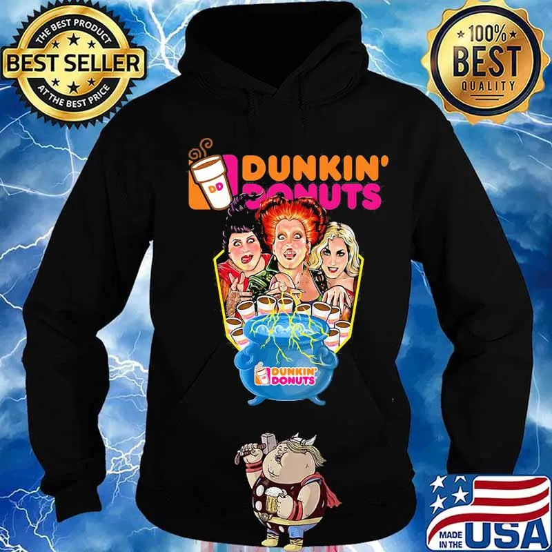 Hopus pocus make Dunkin Donuts s Hoodie