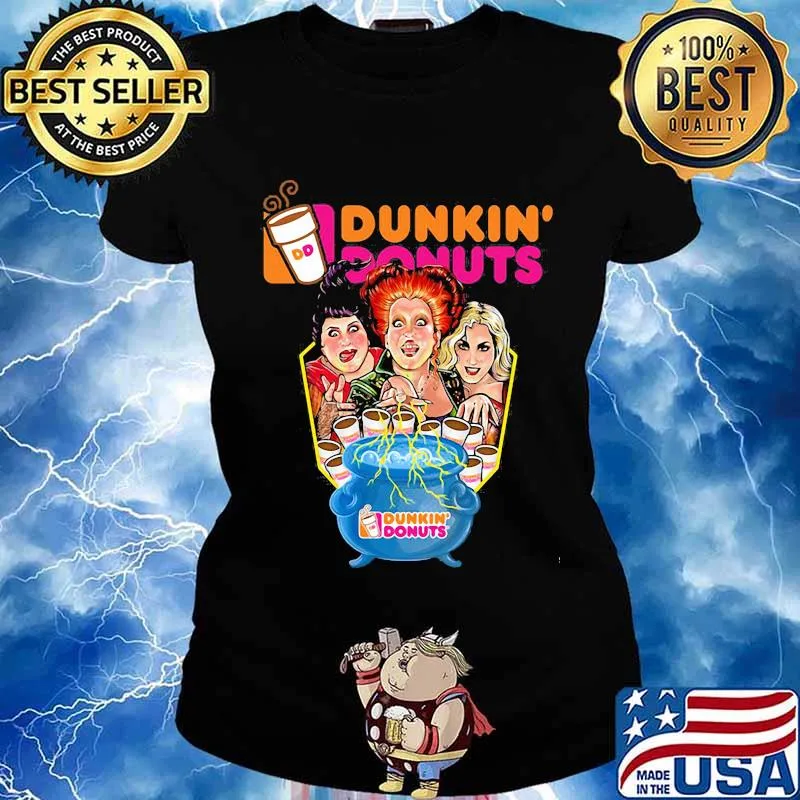 Hopus pocus make Dunkin Donuts s Ladies tee