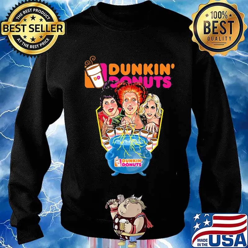 Hopus pocus make Dunkin Donuts s Sweater