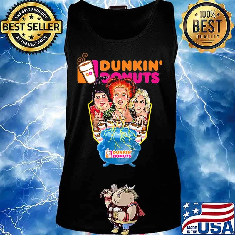 Hopus pocus make Dunkin Donuts s Tank top