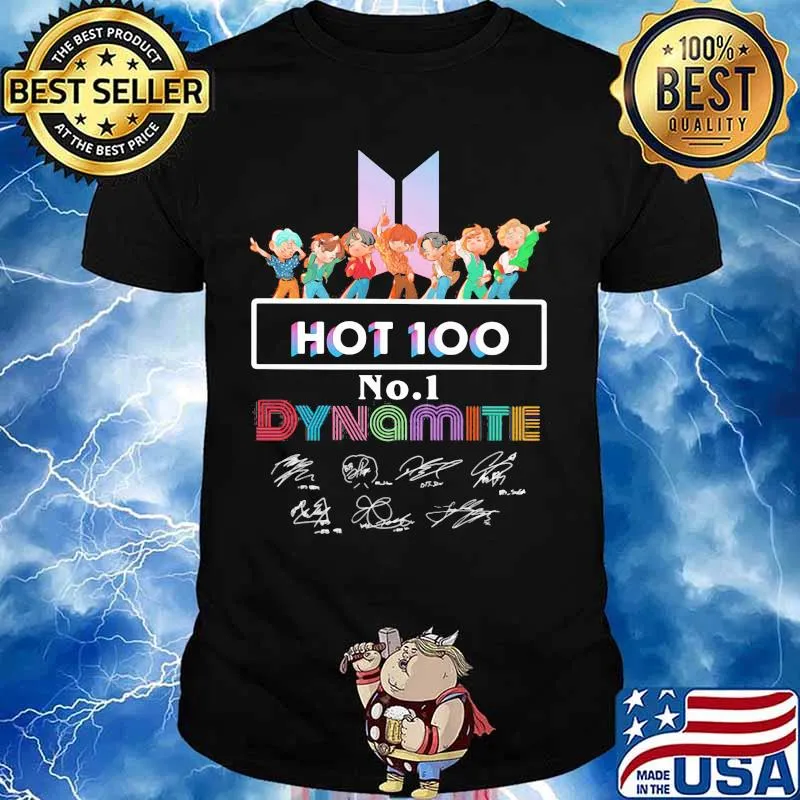 Hot 100 childens dynamite vintage shirt