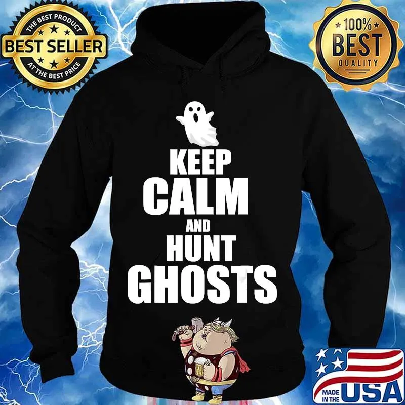 Hunt Ghost Hunter Halloween Party Boo Paranormal Activities T-Shirt Hoodie