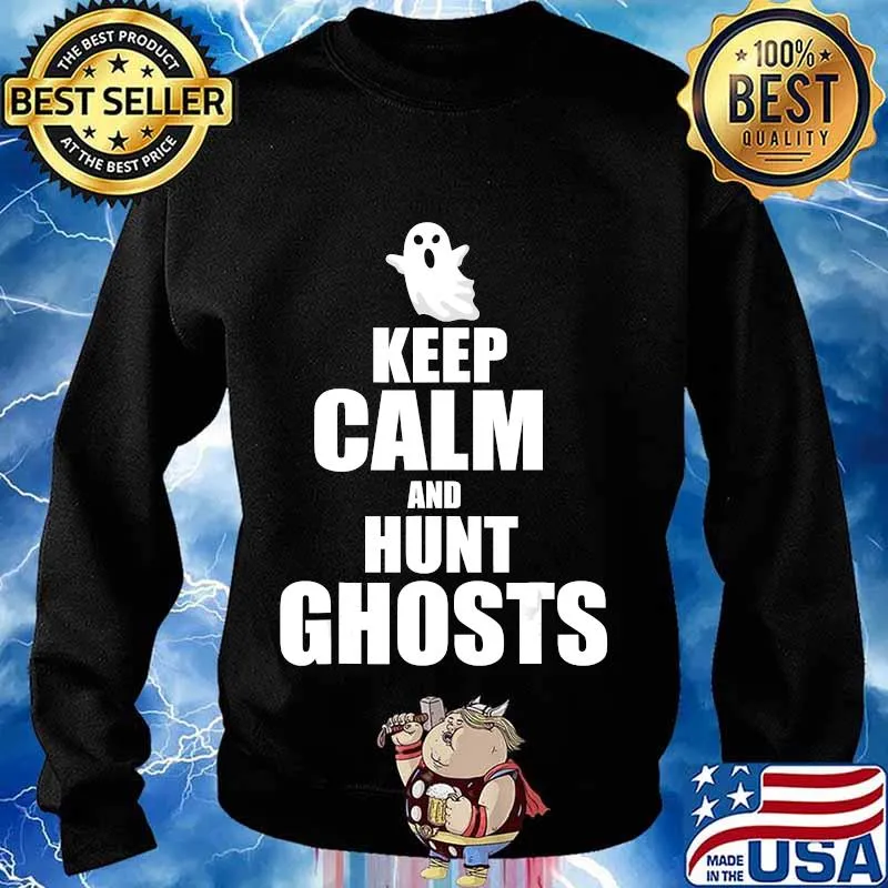 Hunt Ghost Hunter Halloween Party Boo Paranormal Activities T-Shirt Sweater