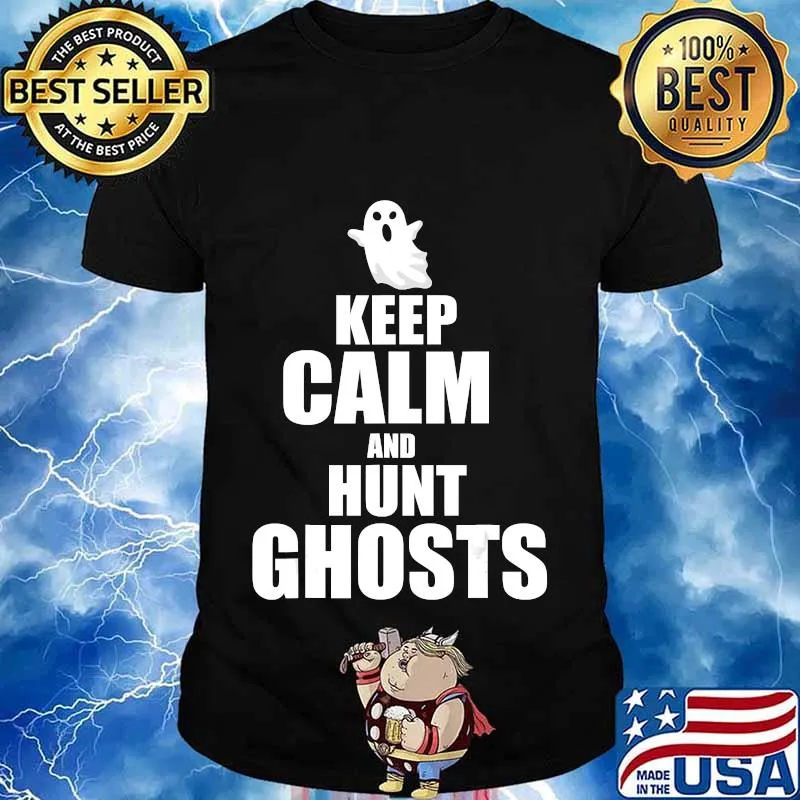 Hunt Ghost Hunter Halloween Party Boo Paranormal Activities T-Shirt