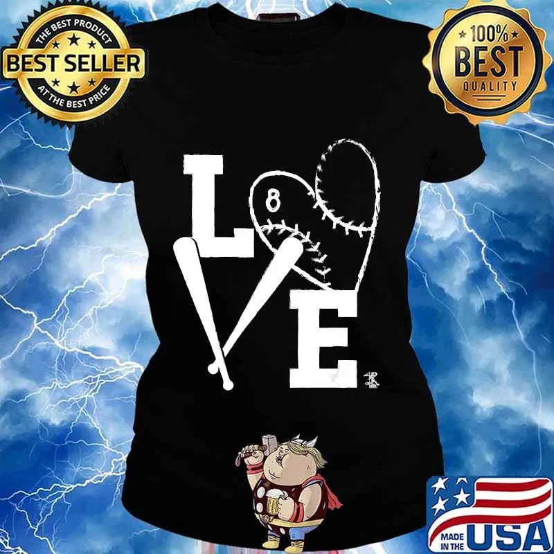 Hunter Pence Love Chalk Gameday T-Shirt Ladies tee