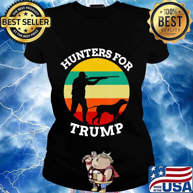 Hunters ProTrump Pence Election 2020 T-Shirt Ladies tee