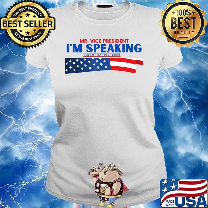 I'm Speaking 2020 VP Debate Quote Presidential election 2020 T-Shirt Ladies tee