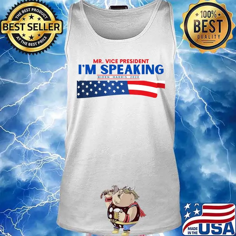 I'm Speaking 2020 VP Debate Quote Presidential election 2020 T-Shirt Tank top