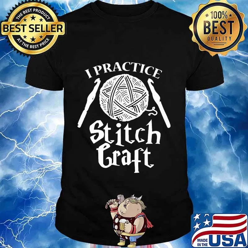 I practice stitch craft vintage shirt