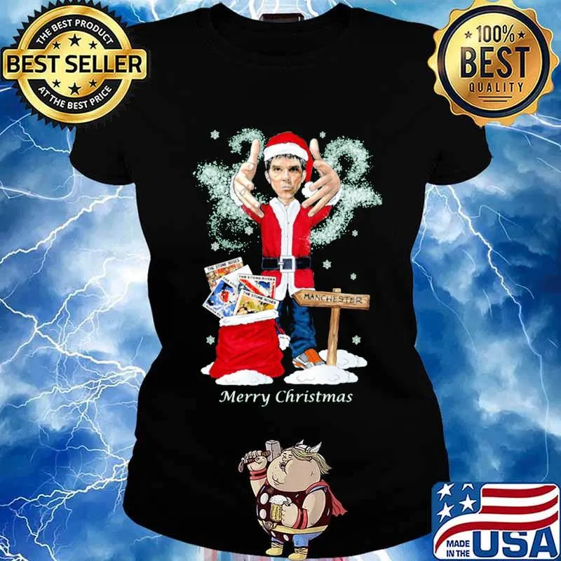 Ian brown beautiful thing merry christmas s Ladies tee