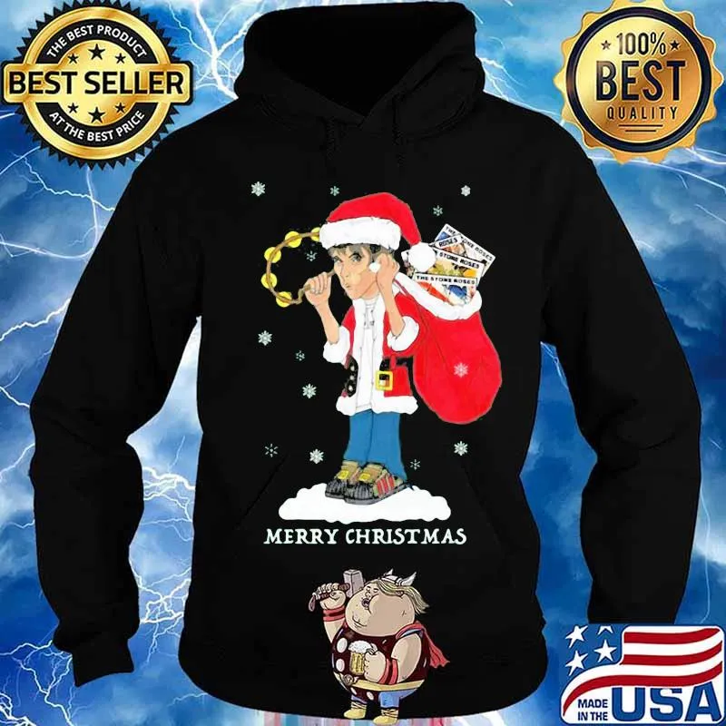 Ian brown king monkey merry christmas s Hoodie