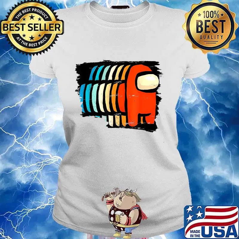 Imposter Among Game Us Sus Gift T-Shirt Ladies tee