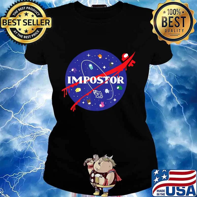 Imposter among game us sus space s Ladies tee