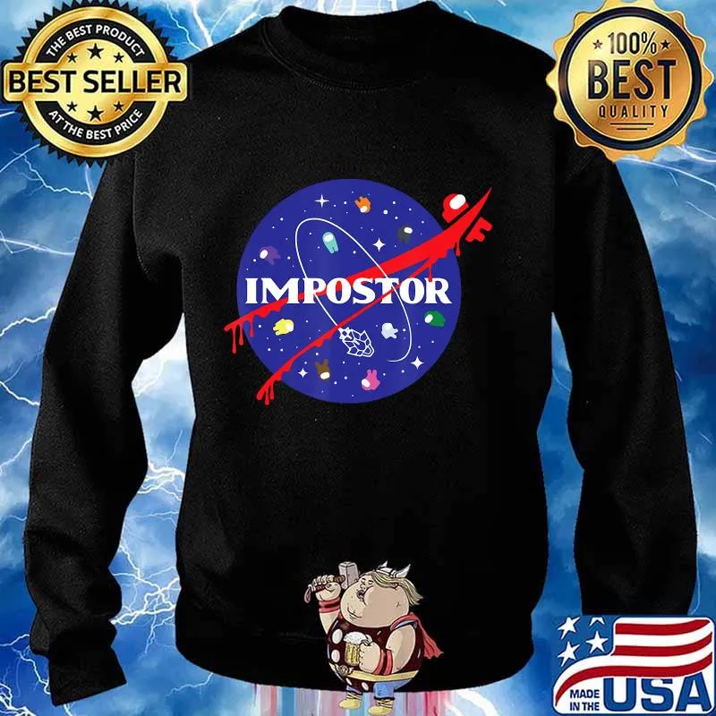 Imposter among game us sus space s Sweater