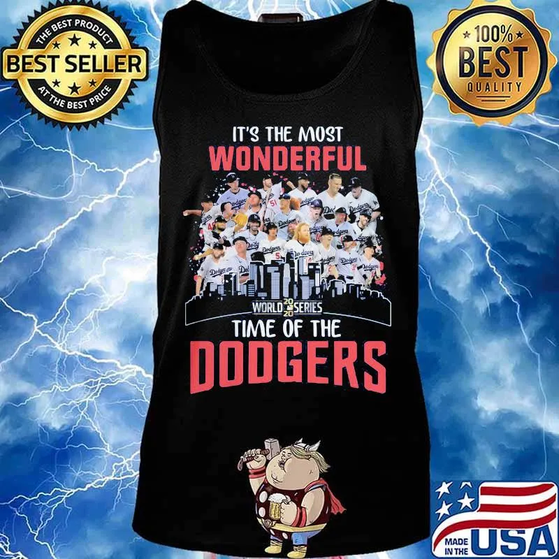 It's the most wonderful 2020 world series time of the dodgers s Tank top