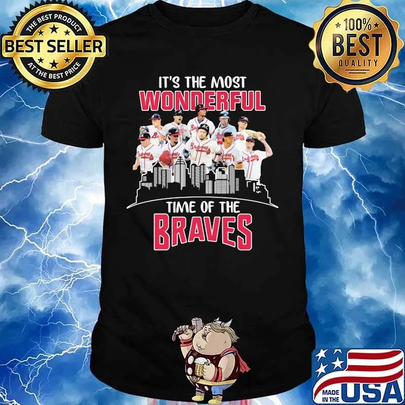 It's the most wonderful time of the atlanta braves shirt
