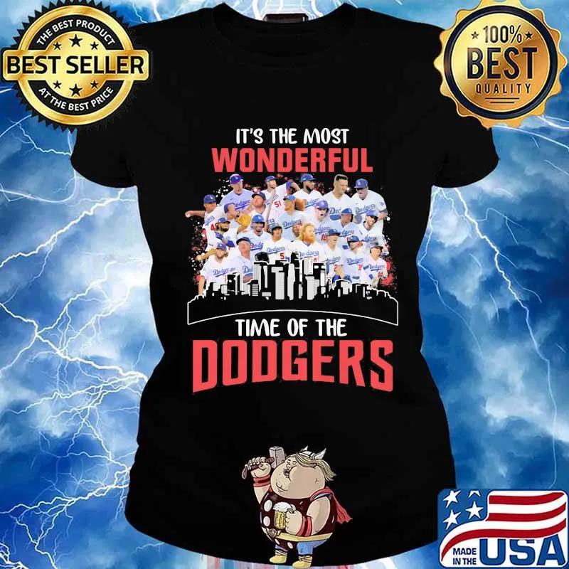 It's the most wonderful time of the dodgers s Ladies tee