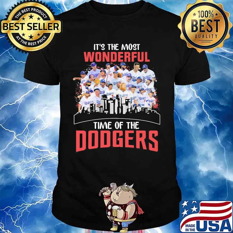 It's the most wonderful time of the dodgers shirt