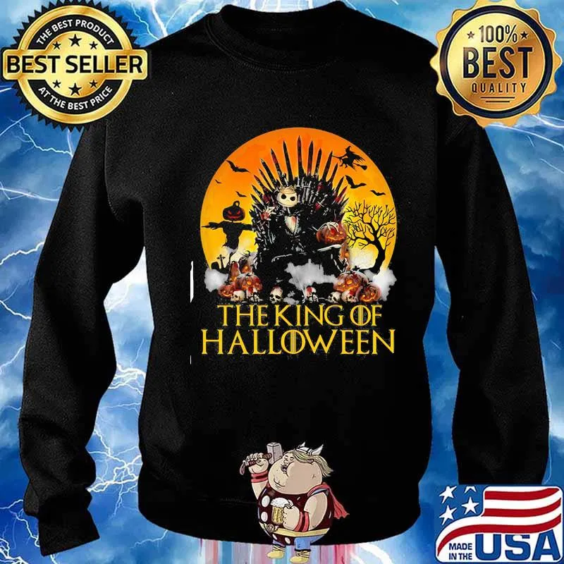 Jack skellington the king of halloween s Sweater