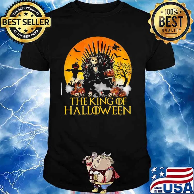 Jack skellington the king of halloween shirt