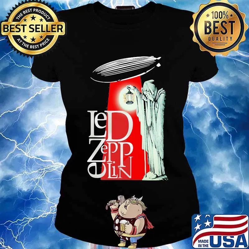 Jesus led zeppelin vintage s Ladies tee