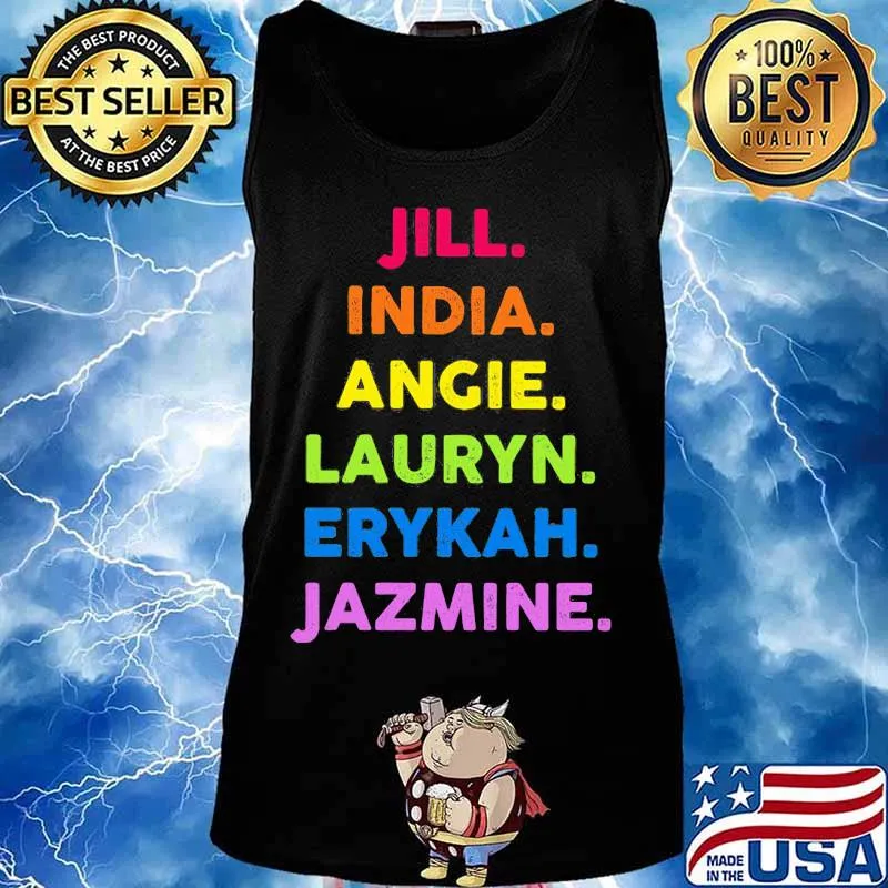 Jill india angie lauryn erykah jazmine s Tank top