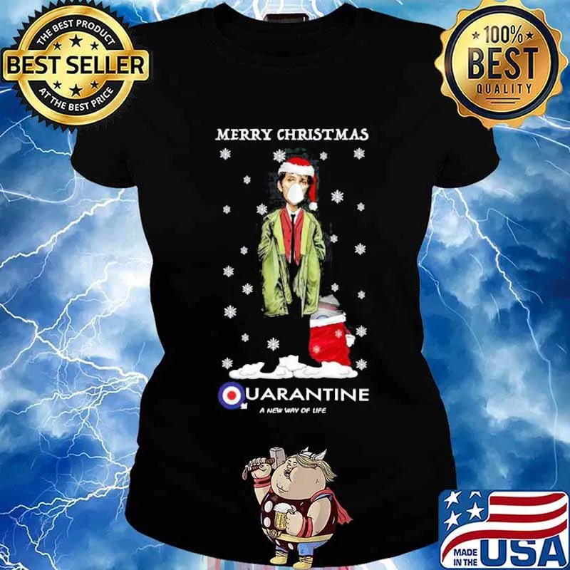 Jimmy quadrophenia quarantine merry christmas jumper a new way of life s Ladies tee