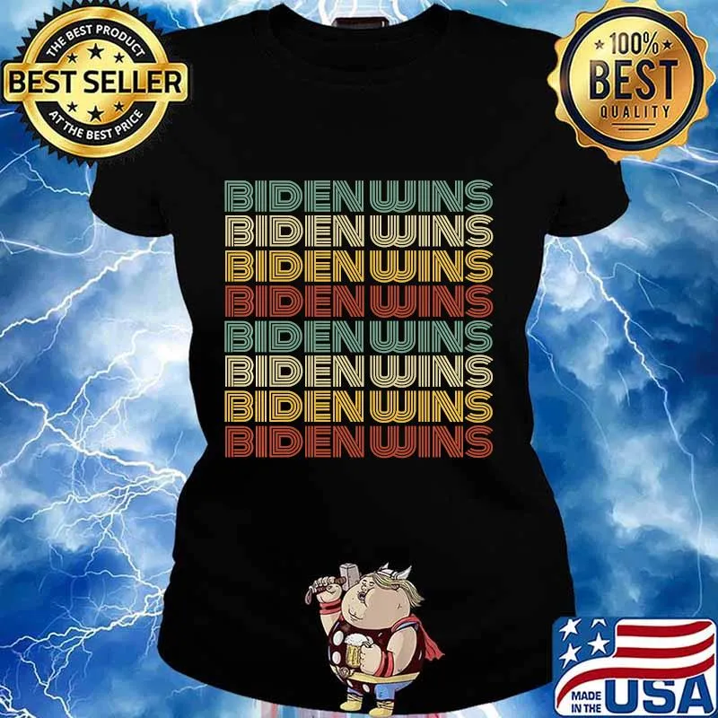 Joe biden wins long vintage s Ladies tee