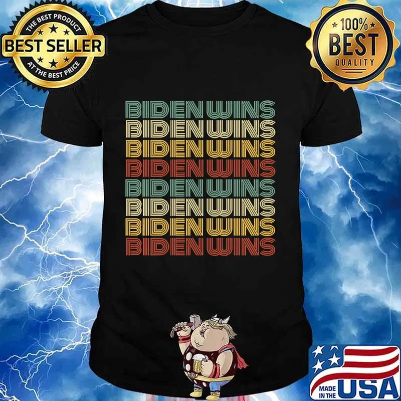 Joe biden wins long vintage shirt