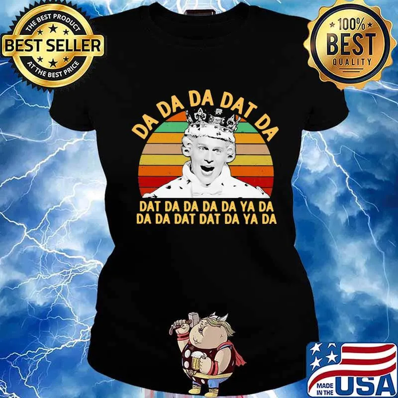 Jonathan groff king george hamilton da dat da vintage retro s Ladies tee