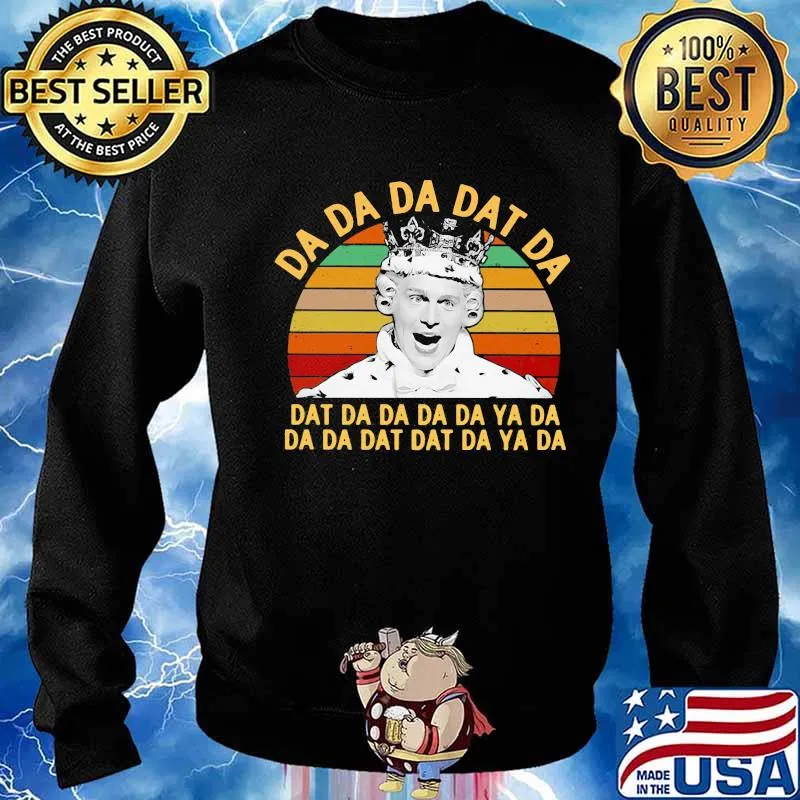 Jonathan groff king george hamilton da dat da vintage retro s Sweater
