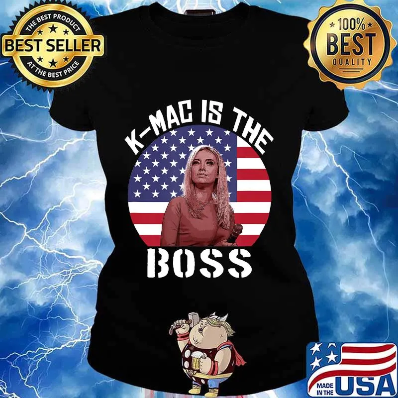 K-Mac is the Boss Kayleigh McEnany T-Shirt Ladies tee