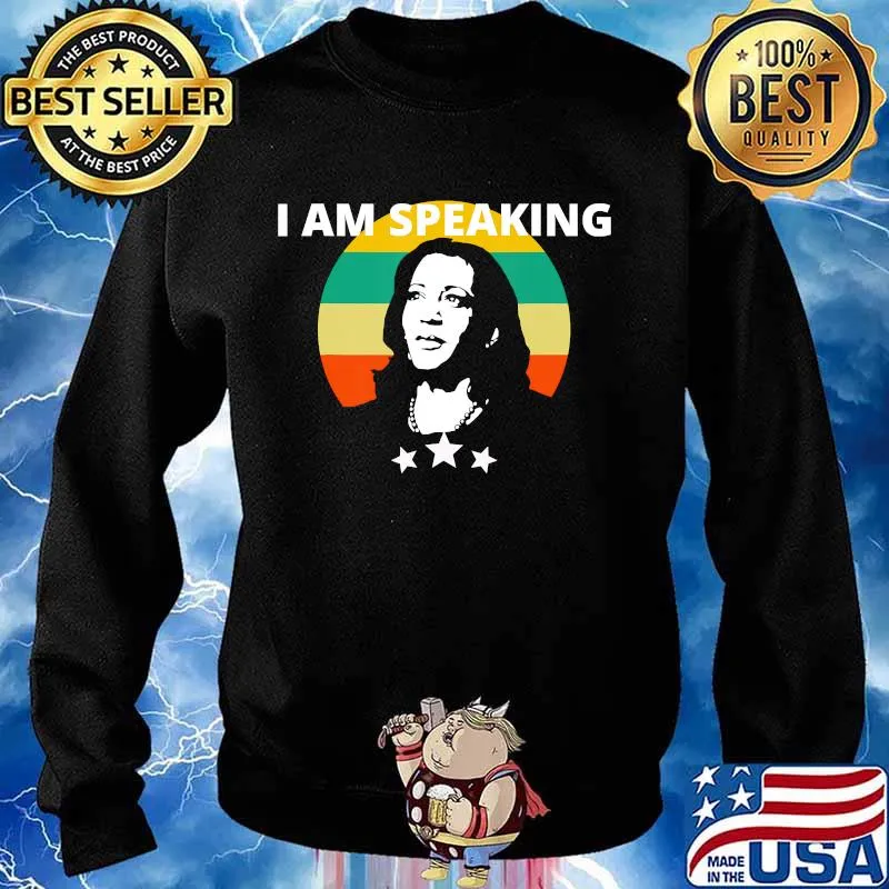 Kamala Harris I Am Speaking Inspirational T-Shirt Sweater