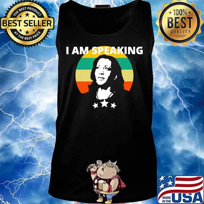 Kamala Harris I Am Speaking Inspirational T-Shirt Tank top