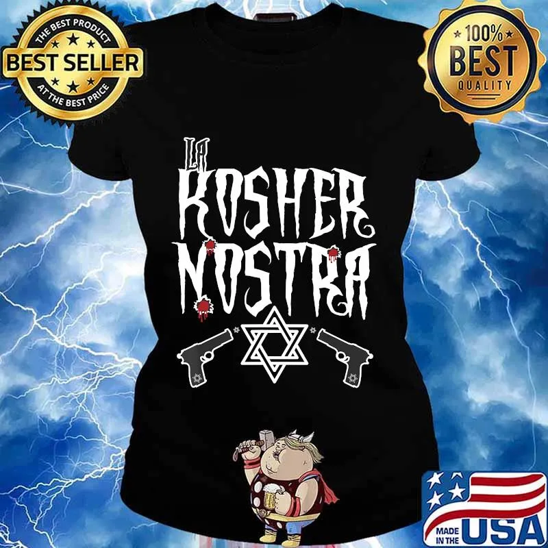 La kosher nostra mafia gun hannukah s Ladies tee