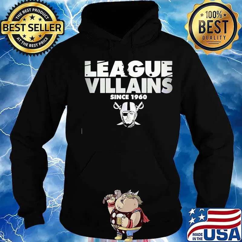 League villains since 1960 oklahoma raiders football s Hoodie