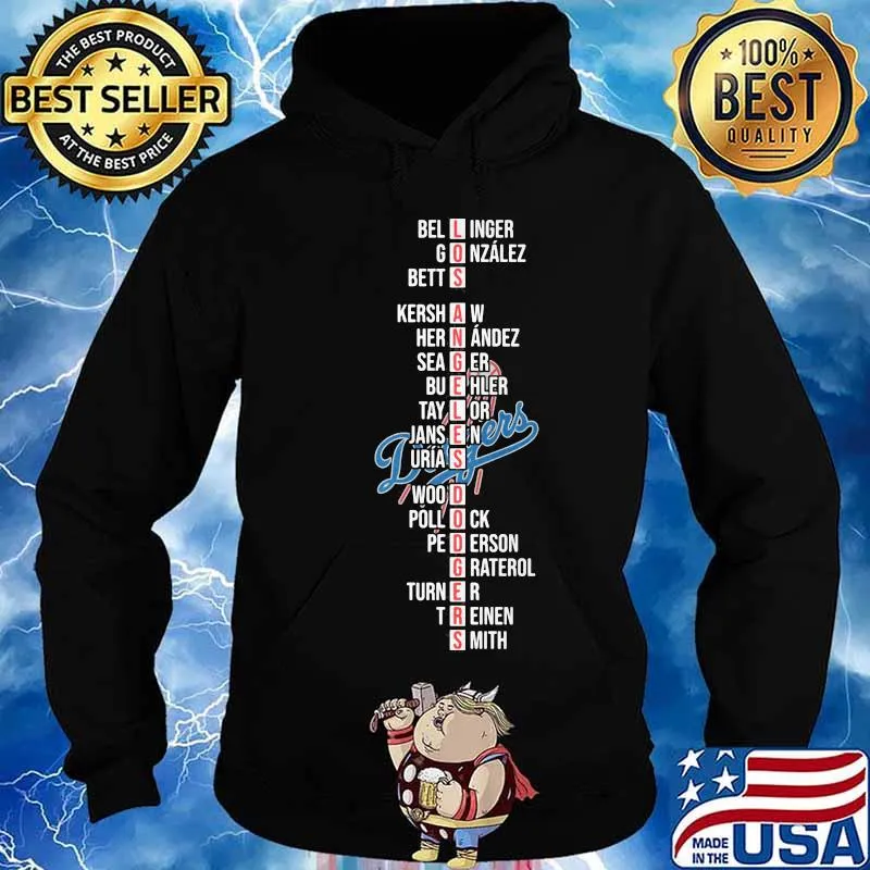 Los angeles dodgers bellinger gonzalez betts baseball s Hoodie