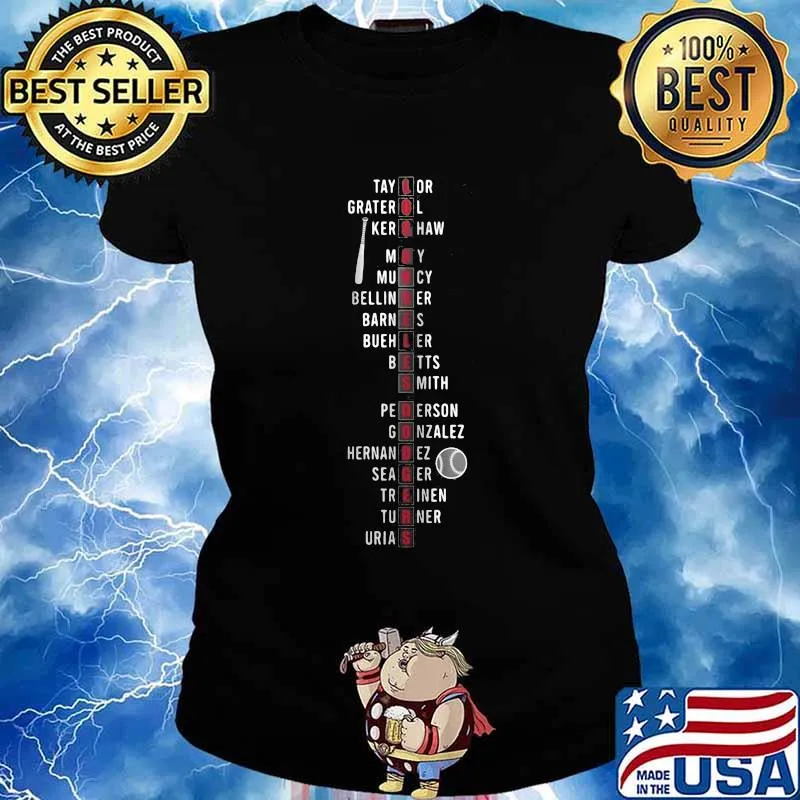 Los angeles dodgers champions baseball world series s Ladies tee