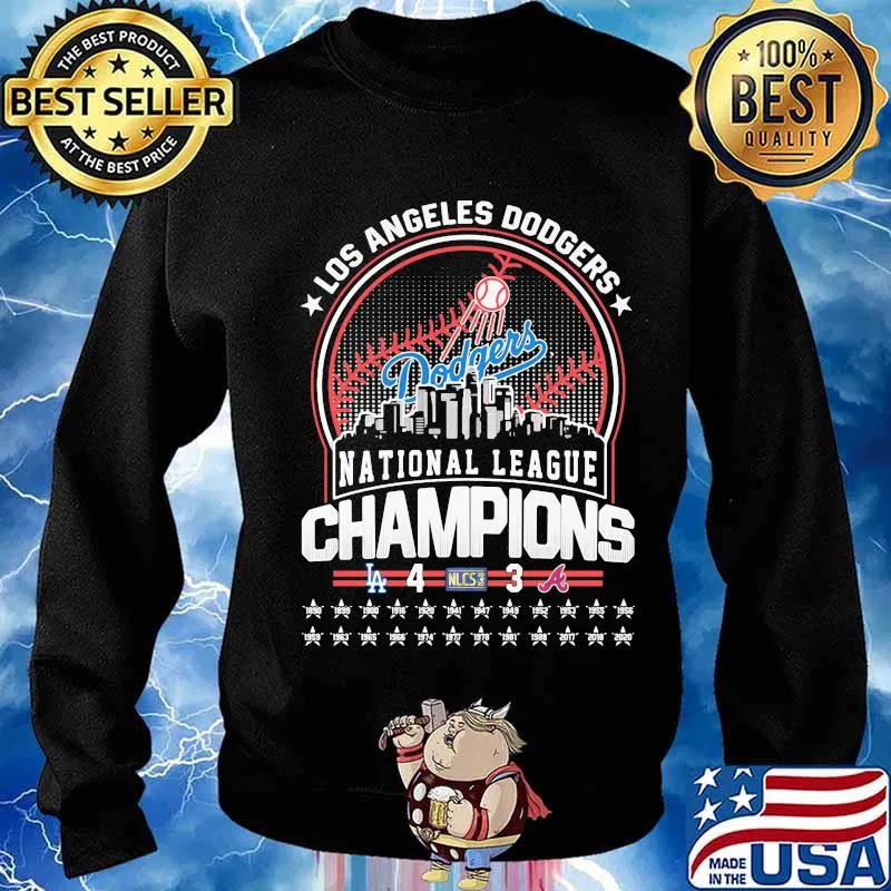 Los angeles dodgers national league champions s Sweater
