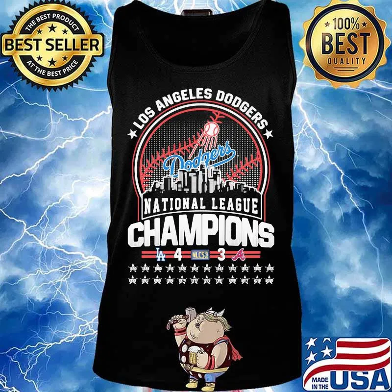 Los angeles dodgers national league champions s Tank top