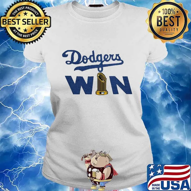Los Angeles Dodgers Win Shirt Ladies tee