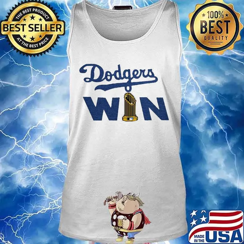 Los Angeles Dodgers Win Shirt Tank top