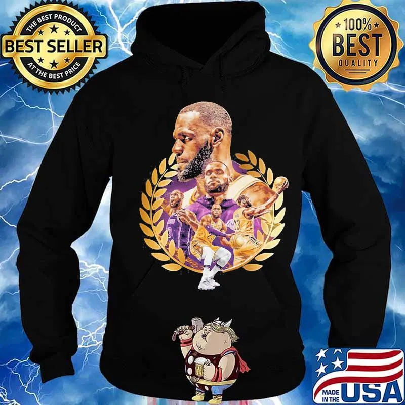 Los angeles lakers 23 lebron james king s Hoodie