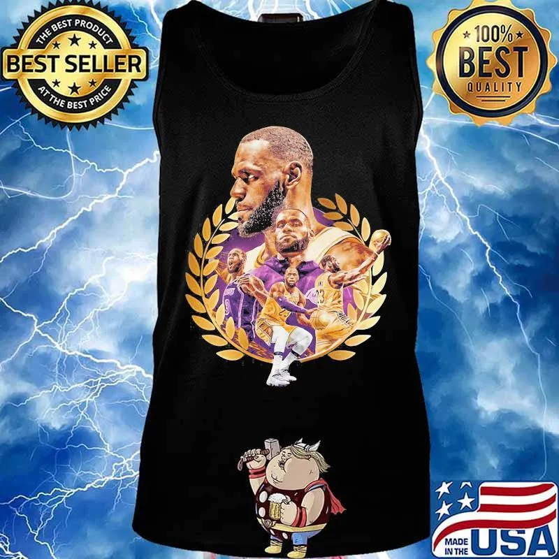 Los angeles lakers 23 lebron james king s Tank top