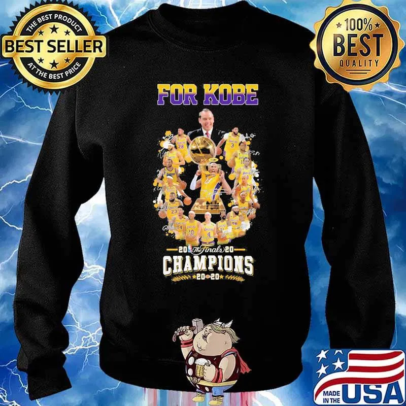 Los angeles lakers for kobe the finals champions 2020 signatures s Sweater