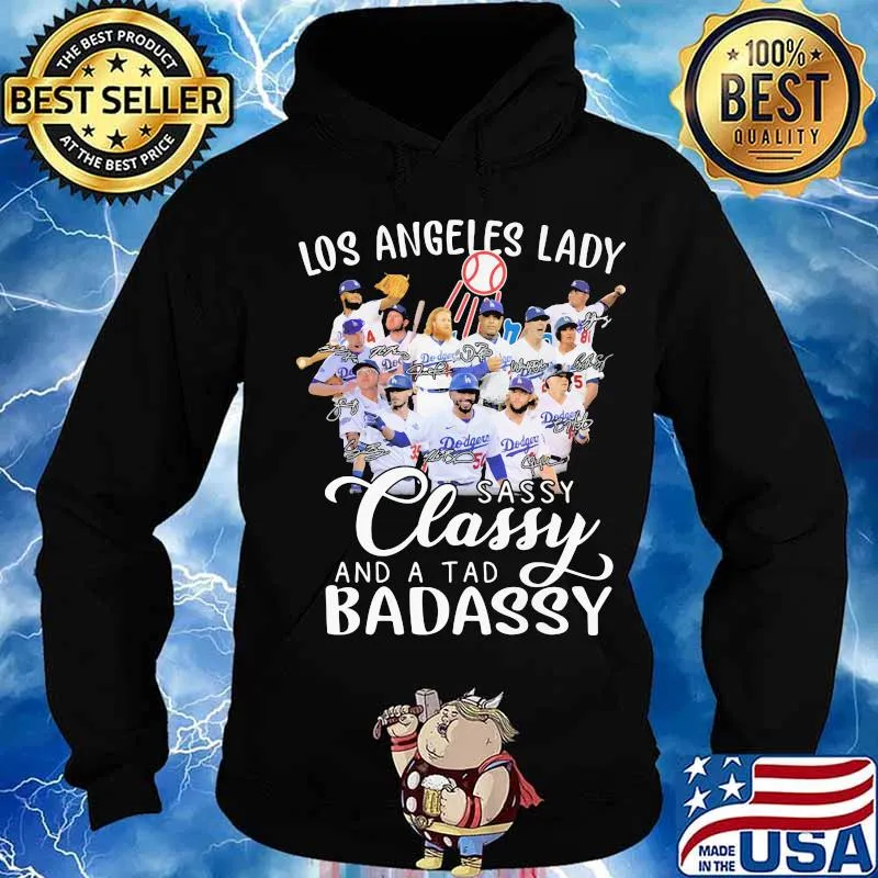 Los angeles lakers lady sassy classy and a tad badassy s Hoodie